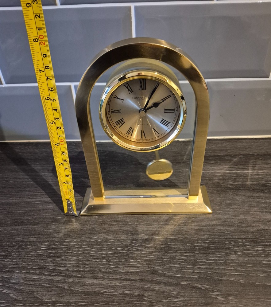 London Clock Co Quartz Pendulum Mantle Clock