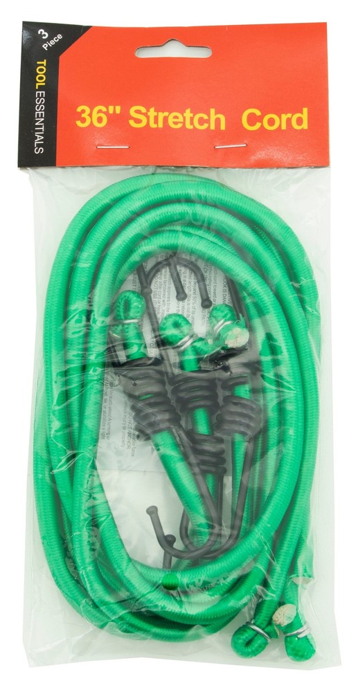 3pc 36" Bungee Cord Set