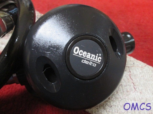 SCUBA DIVING PRE-OWNED OCEANIC DELTA SECOND STAGE REGULATOR ADJUSTABLE AIR FLOW