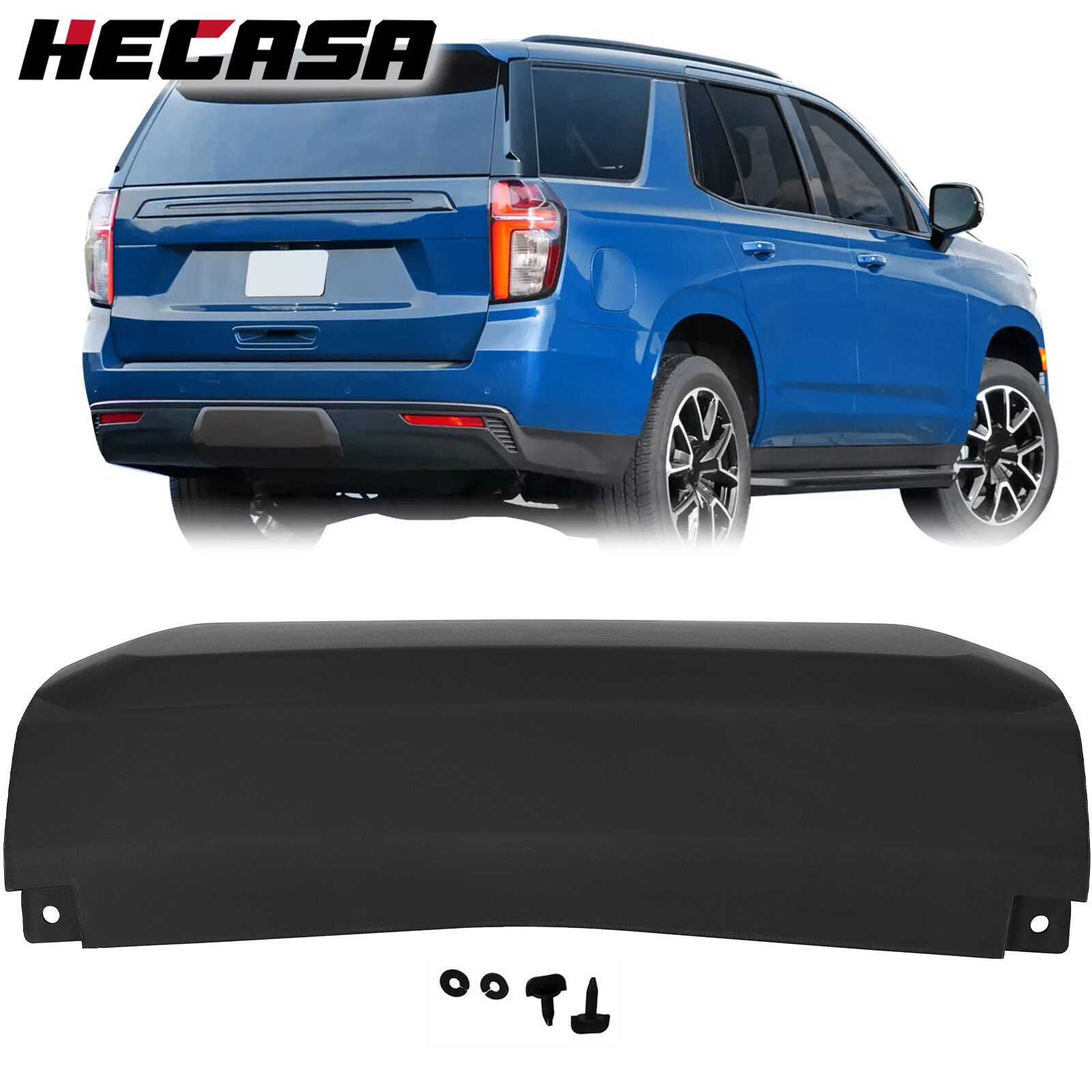 For Suburban Tahoe Yukon 2021-2024 Rear Bumper Trailer Hitch Cover #84340919
