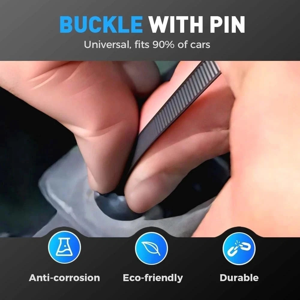 50pcs Nylon Universal Cable Tie Buckle Heavy Duty Self-Locking Free Ship