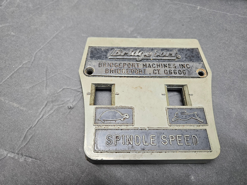 Bridgeport Speed Dial Cover