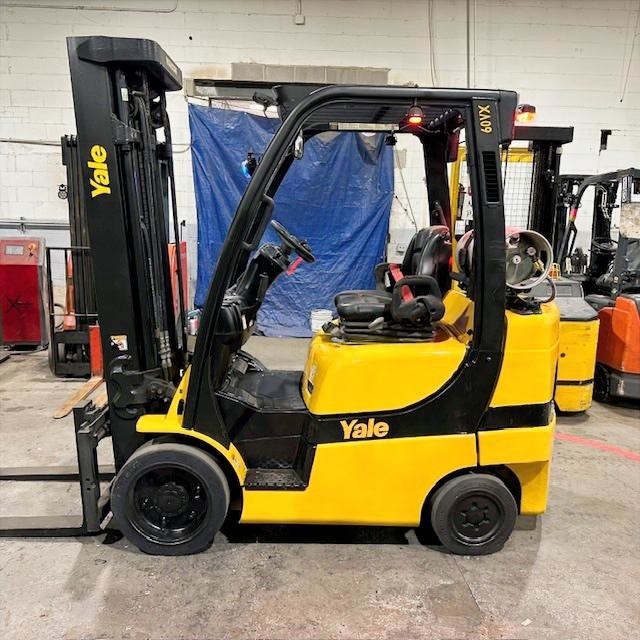 2019 Yale GLC060VX 6000lb Used Forklift Sideshift Triple Mast 5371 Hours