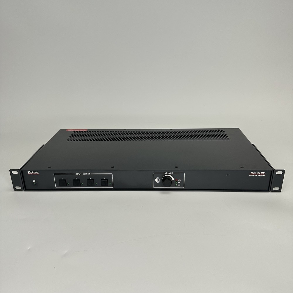 Extron MLS 304MA Multi-Format Switcher with 24W Mono Amplifier – 4 Inputs
