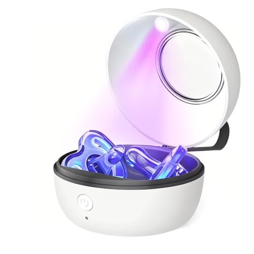 Portable Pacifier Sanitizer, UV Light Sanitizer Case for Pacifier, Type-C