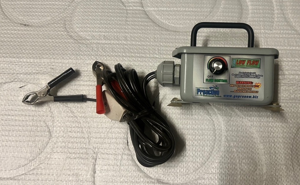 Proactive Flow Control 12 Volt Low Flow Sampling Controller