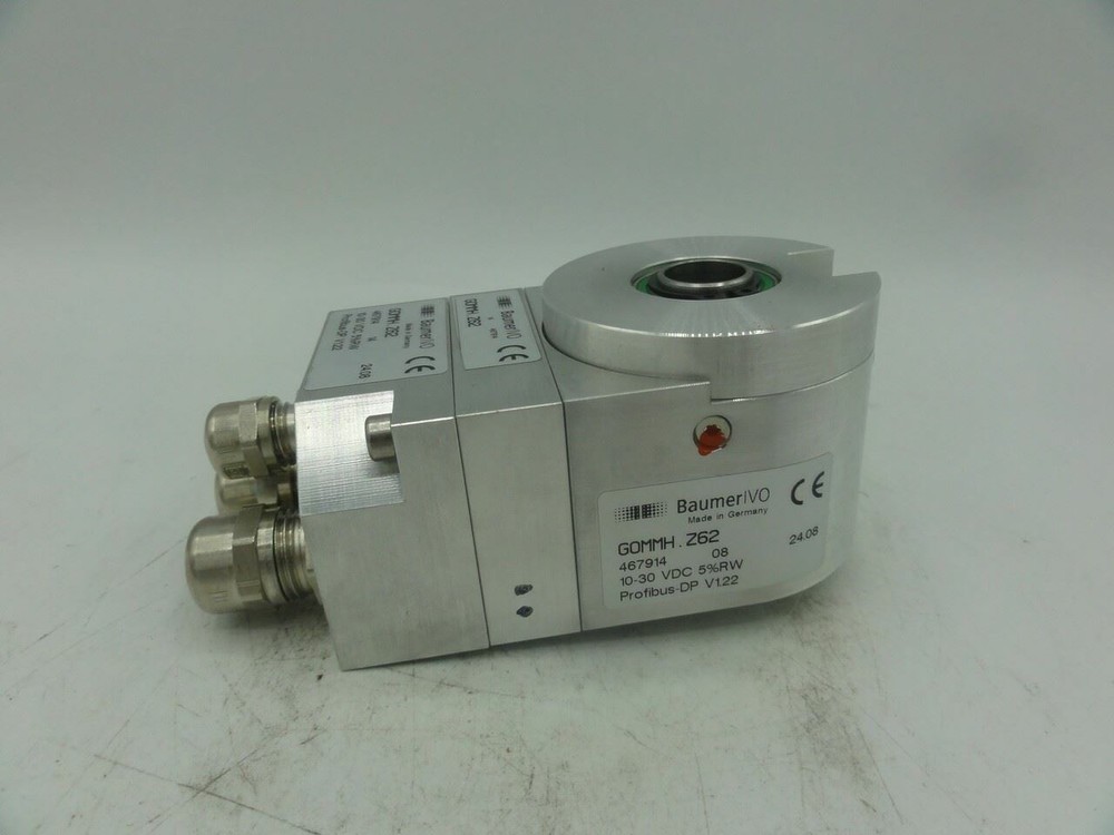 Baumer IVO GOMMH.Z62 Encoder w/ Profibus Communication Module - Used