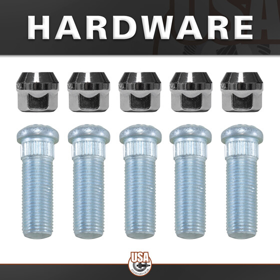 Rear Axle Kit Fits GM 8.5"/8.6" Diff 30 Spline 6 Lug LH 33-11/16" Long