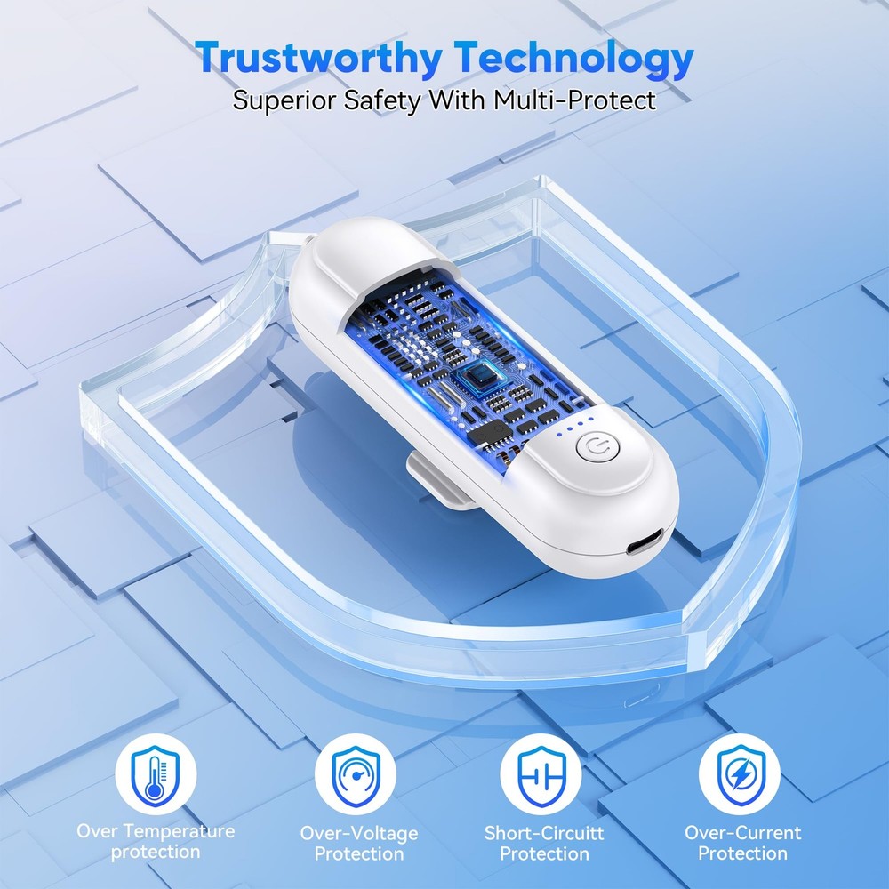 Extended Battery Pack for Oculus Quest 2 20000mAh, Fast Charging, 2Pack