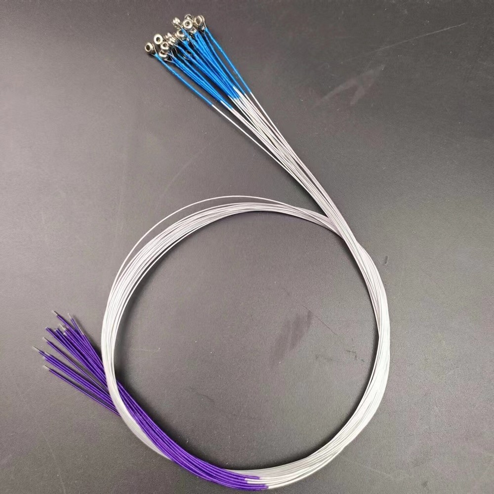 50 Set High quality Violin String Medium softness Fiddle strings wire 3/4-4/4