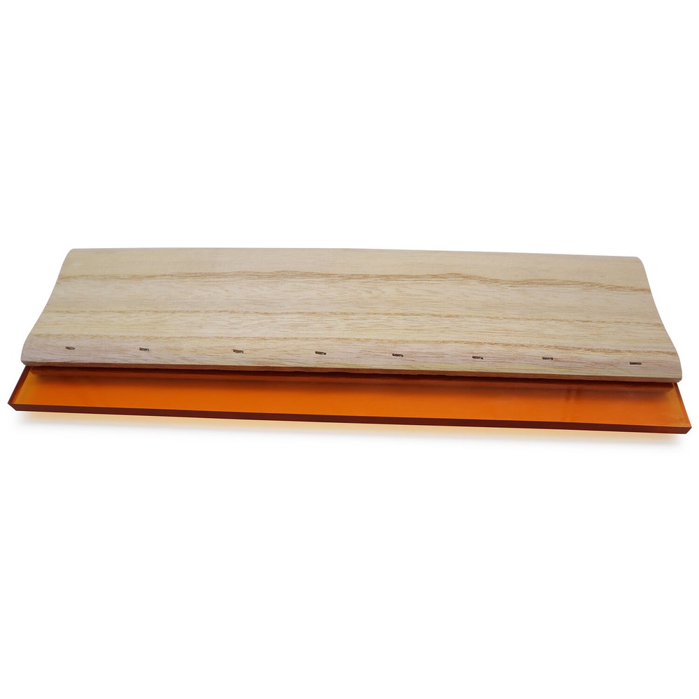 6.5 Inch Silk Screen Printing Squeegee Ink Scraper Scratch Board 75 Durometers
