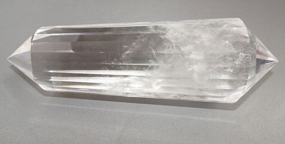 Clear Quartz Vogel 24-sided Large Crystal - v2001