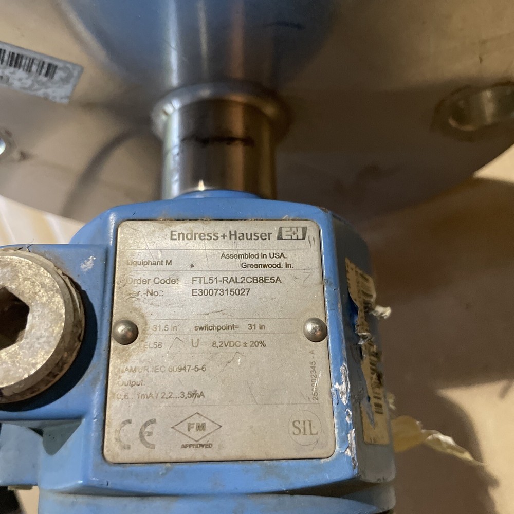 Endress hauser FTL51-ral2cb8e5a Transmitter