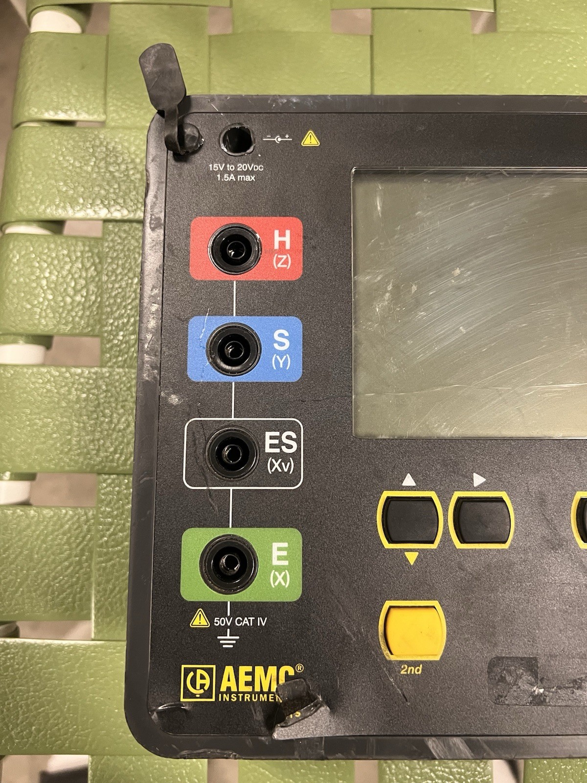 AEMC GROUND RESISTANCE TESTER 6470-B DOES NOT POWER ON