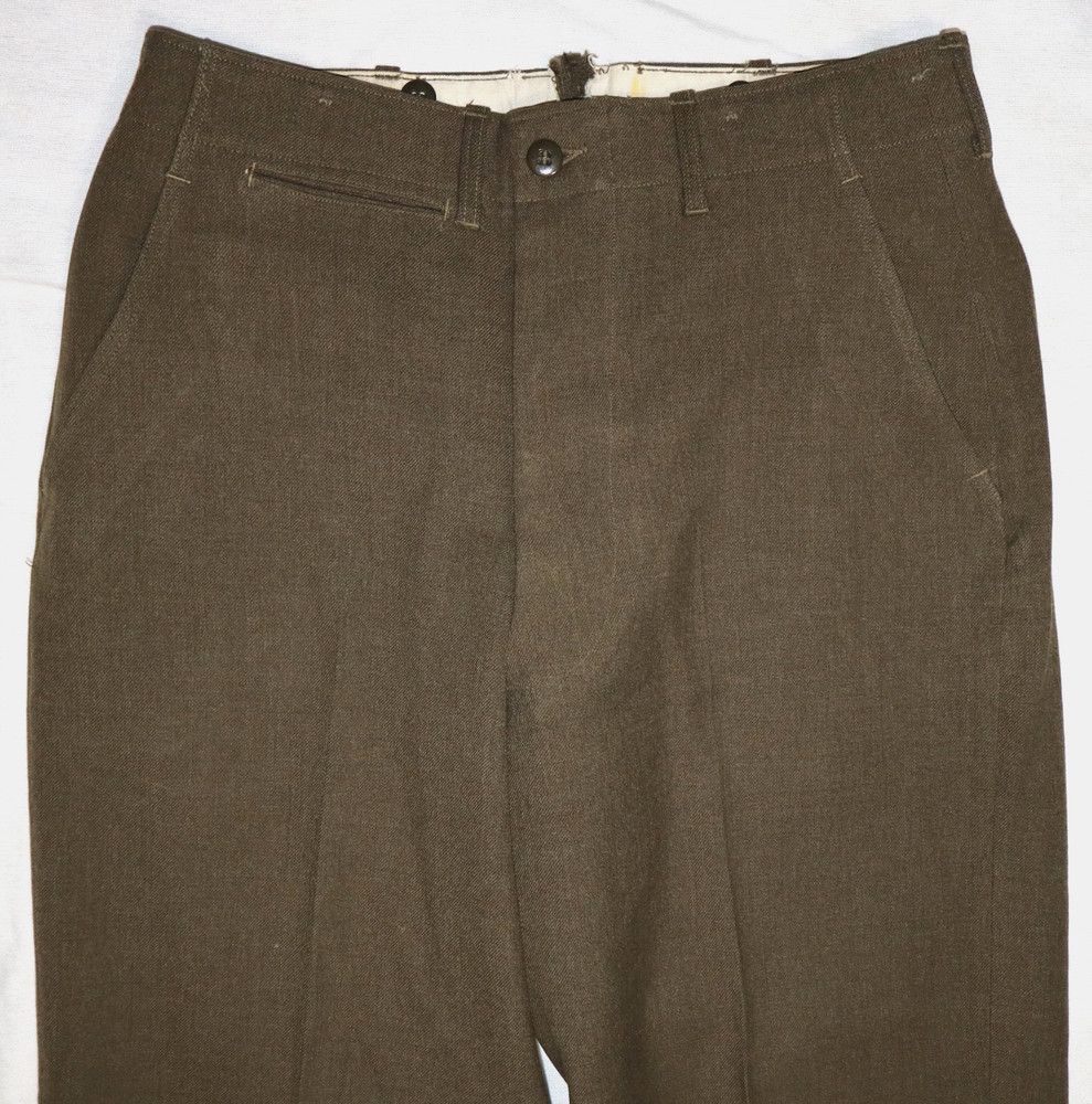 ORIGINAL POST WWII WOOL FIELD TROUSERS
