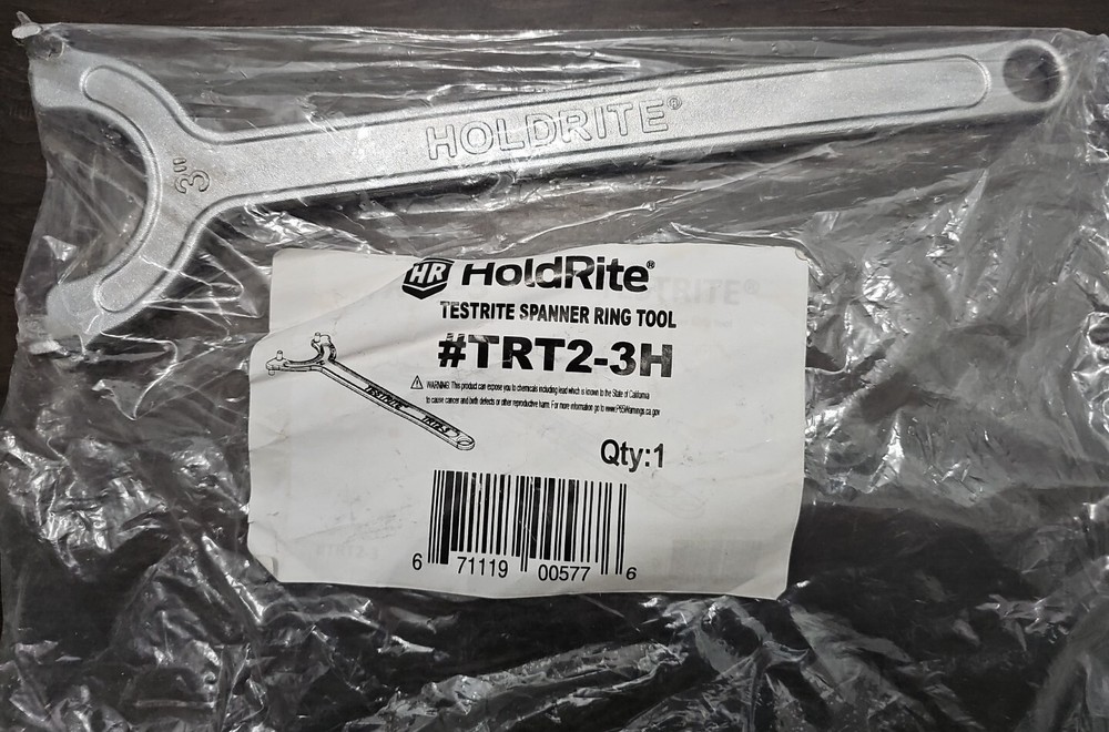 HoldRite TESTRITE TRT2-3H 2 Or 3 Inch Wrench Spanner Ring Tool New Unused