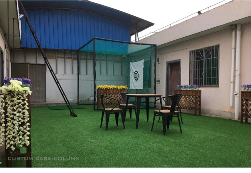 Hot Foldable Golf Practice Training Aid Golf Hitting Cage Practice Net Network