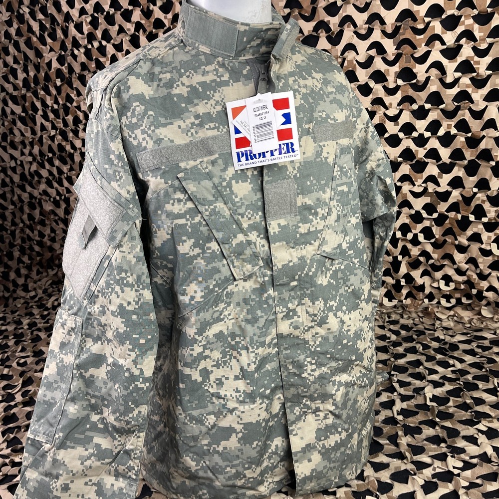 NEW BDU Propper Jacket - ACU Digital Camo - Small Regular