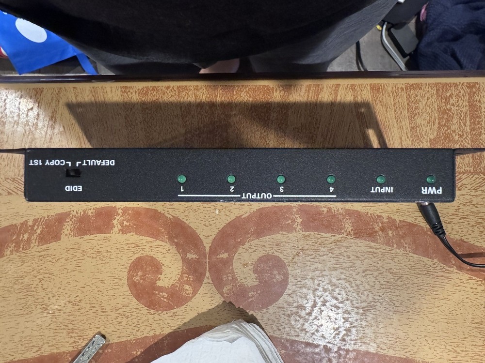 Crestron HD-DA4-4K-E HDMI 4-Channel Distribution Amplifier