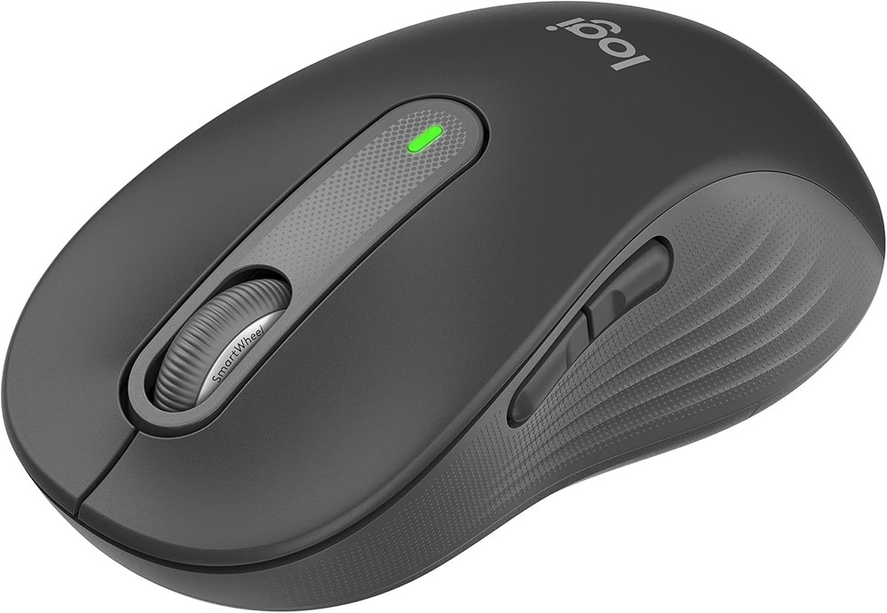 Logitech SIgnature M650 L Wireless Mouse - Graphite - 910-006231