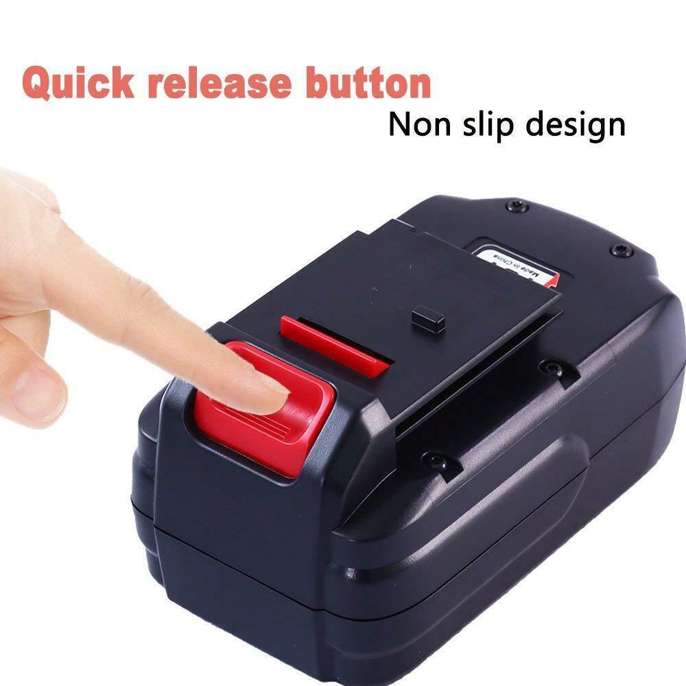2Pack 18V Lithium Ion Battery for Porter Cable 18 Volt PC18B PC18BL PC18BLX Tool