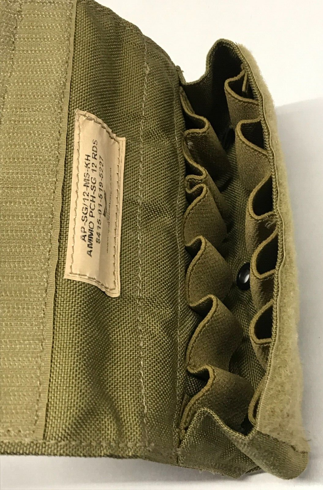 Shotgun Shell Pouch 12 Round Eagle Industries Khaki