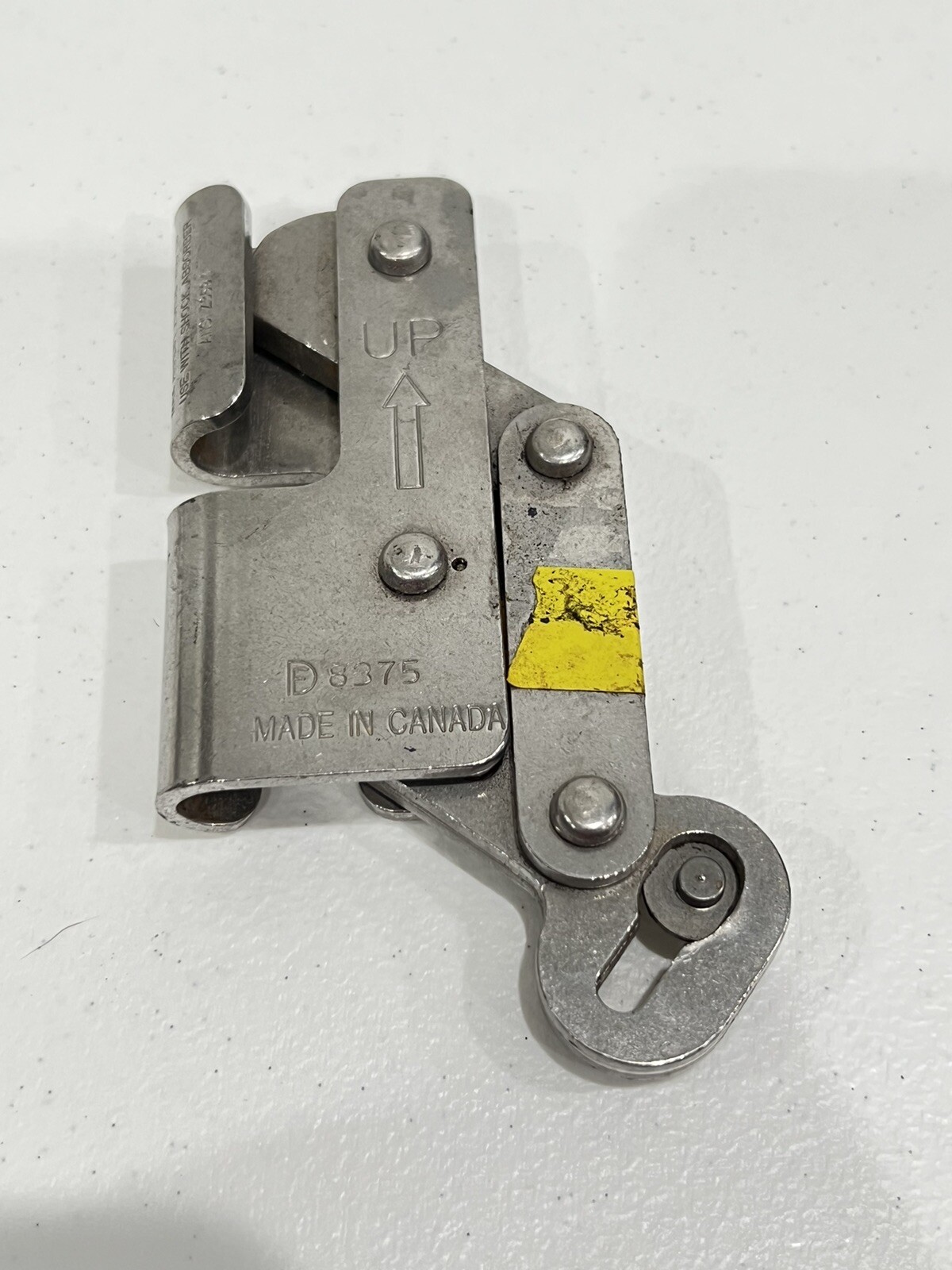 Wire Rope Grab w/ Autolocking Carabiner 3/8" Travellers Ladder