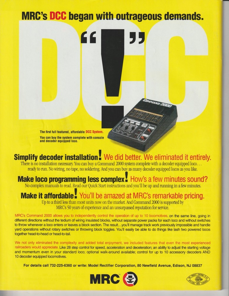 MODEL RAILROADER AUGUST 2000 Magazine - BACK ISSUE