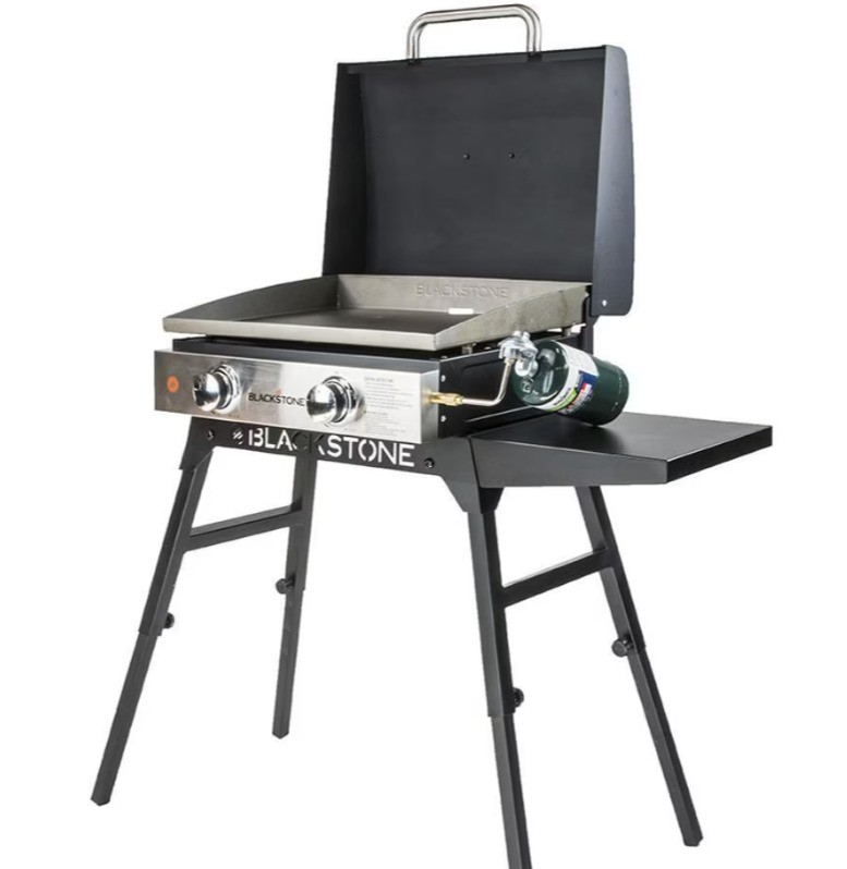 Blackstone 1666 22" Tabletop Griddle & Griddle Stand Combo