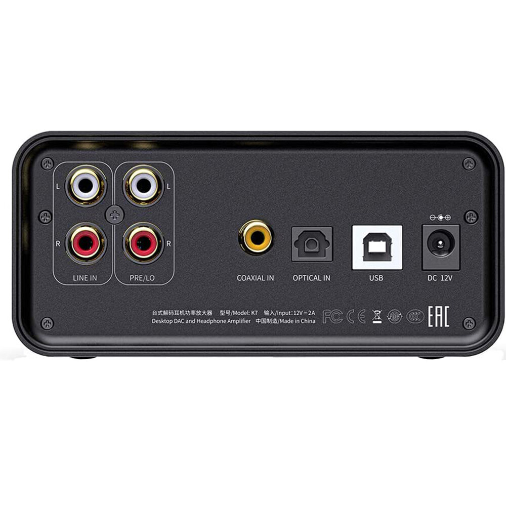 FiiO K7 Full Balanced HiFi DAC Headphone Amplifier