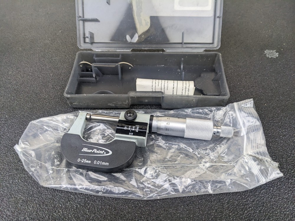 #bm847 Blue Point NEW MIC1MB Micrometer
