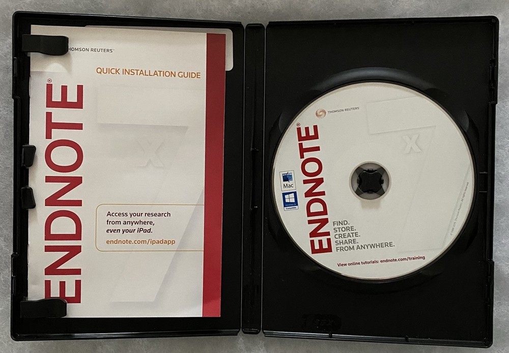 Thomson Reuters Endnote X7