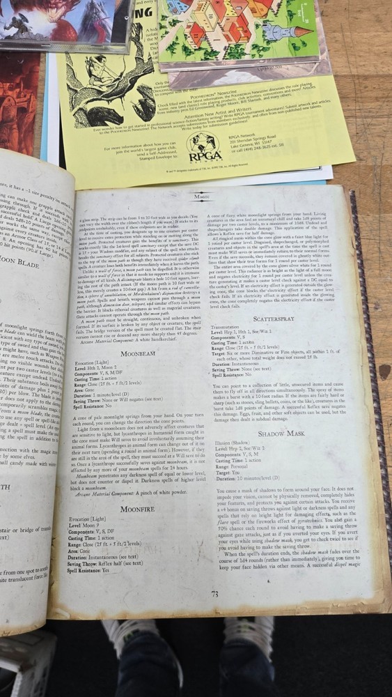 Introduction to Advanced Dungeons & Dragons Game COMPLETE 1135/Circa 1995