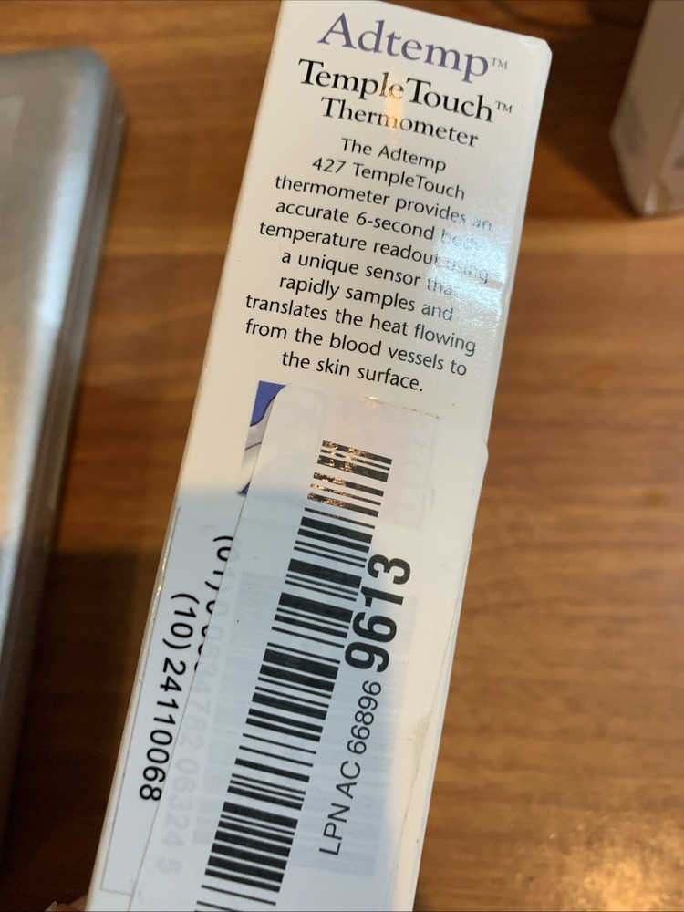 ADC ADTEMP 427 Temple Touch 6 Second Conductive Forehead Thermometer