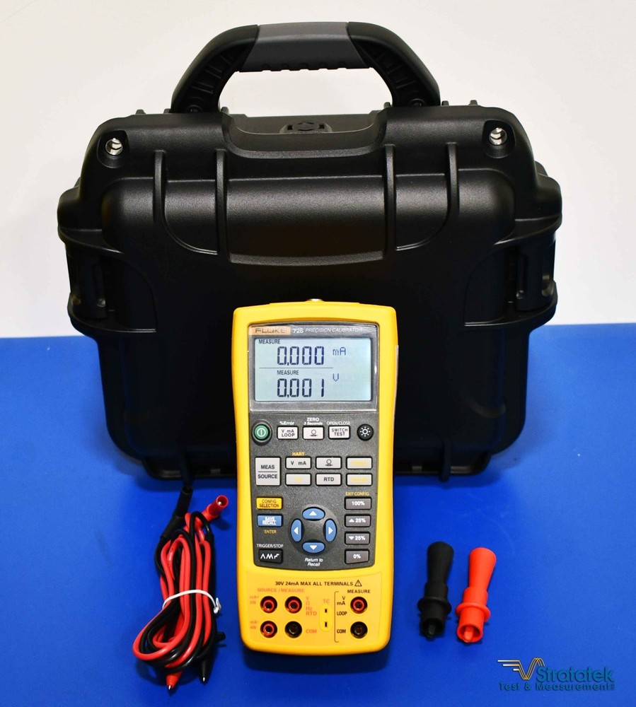 Fluke 726 Multifunction Process Precision Calibrator - NIST Calibrated with Data