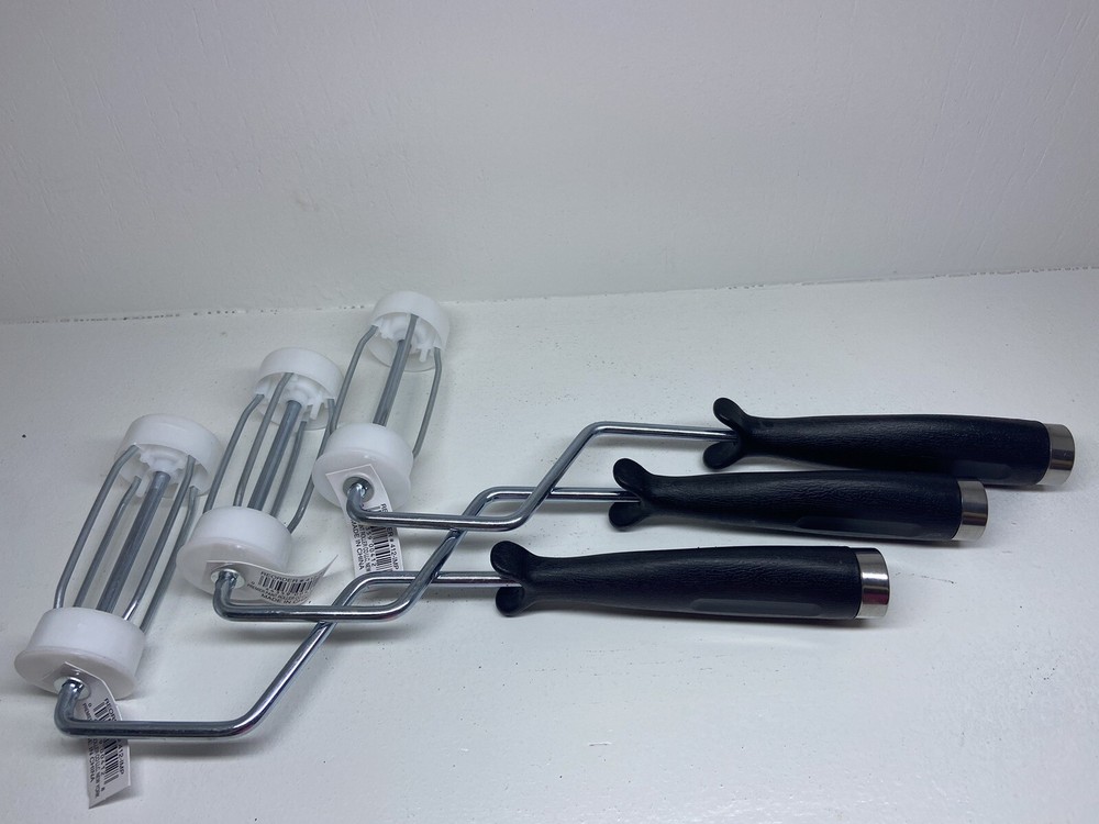 4" Paint Roller Handle/4-Wire Cage Frame /SET 3
