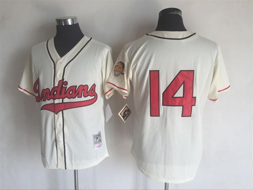 #14 Larry Doby Jersey Retro Ivory