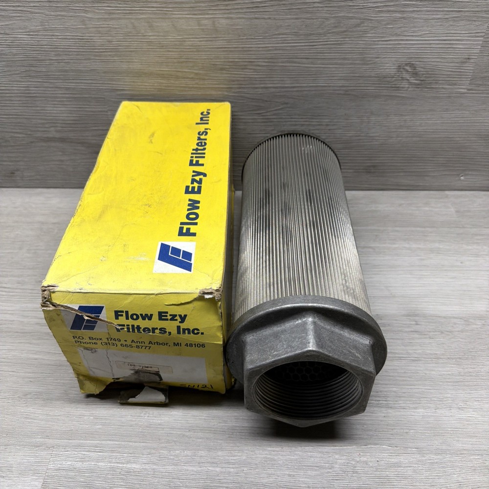 Flow Ezy Filters 100-3-200 Suction Filter / Strainer, 3” NPT, New, READ DESCRIPT