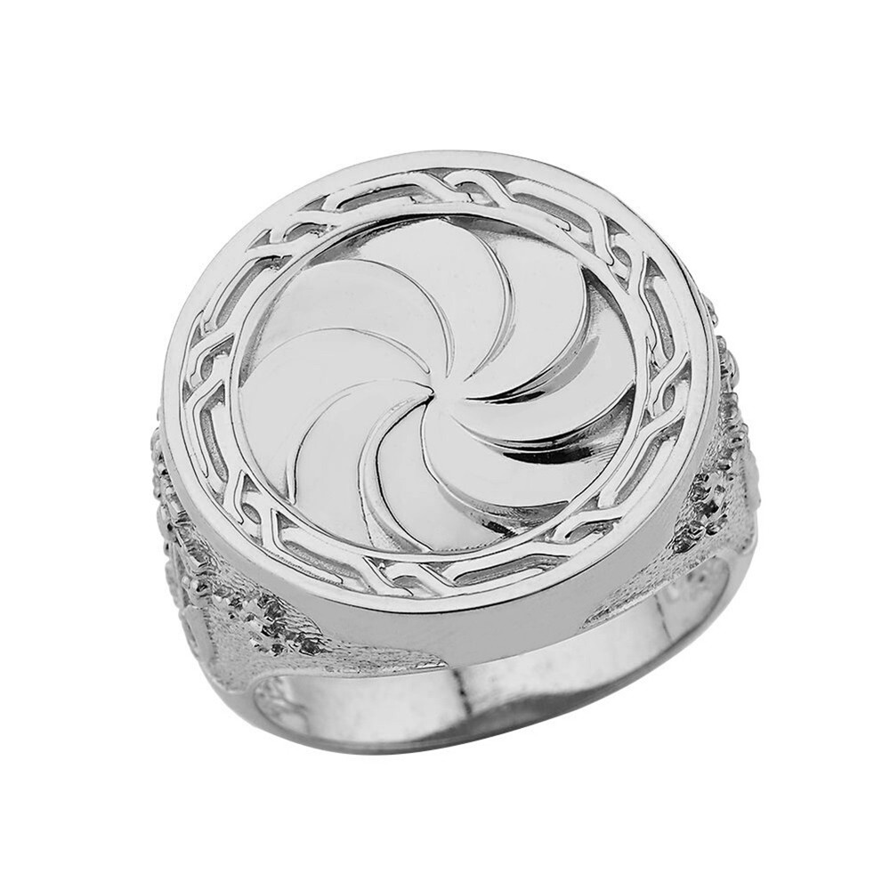 Armenian Eternity Ring in Sterling Silver