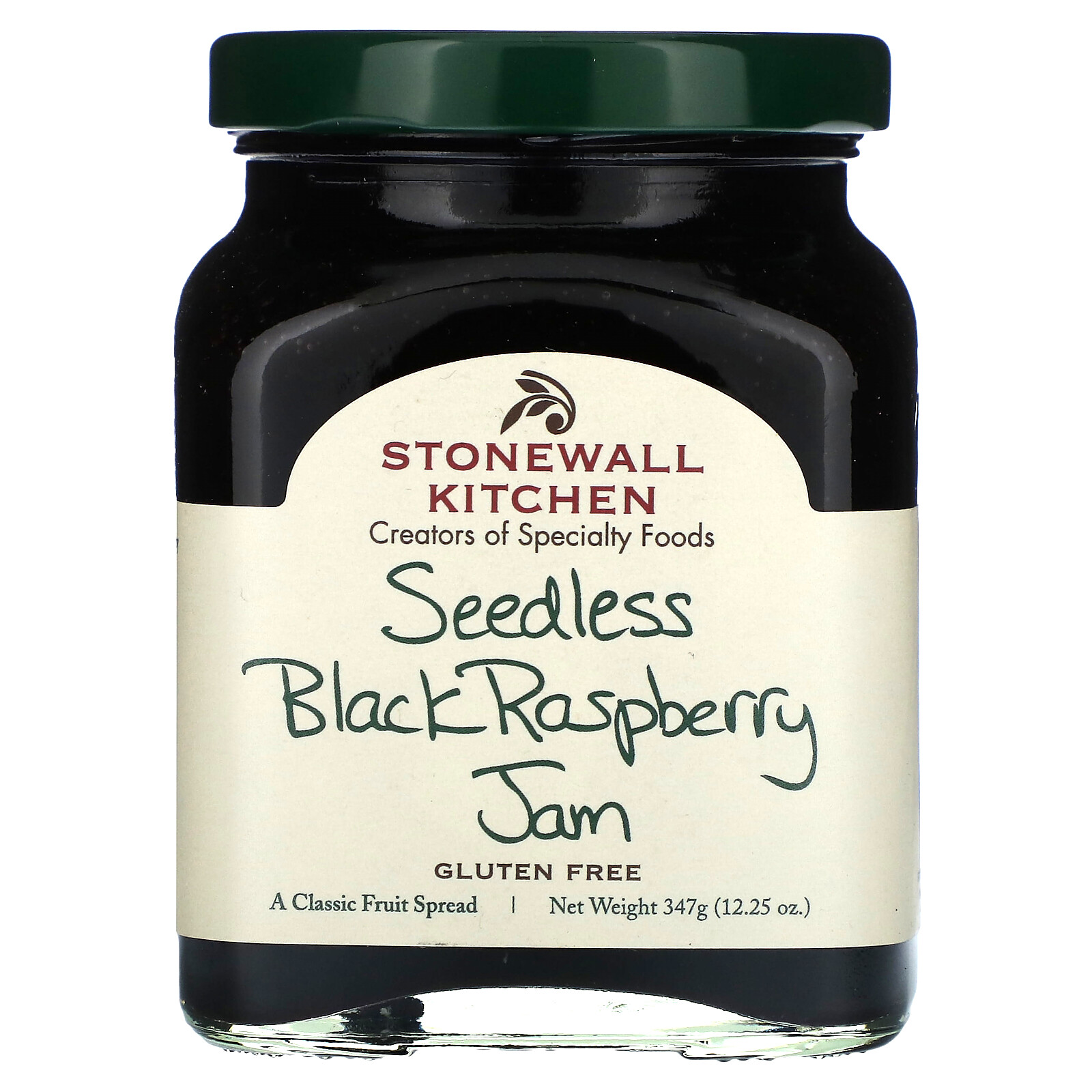 Seedless Black Raspberry Jam, 12.25 oz (347 g)