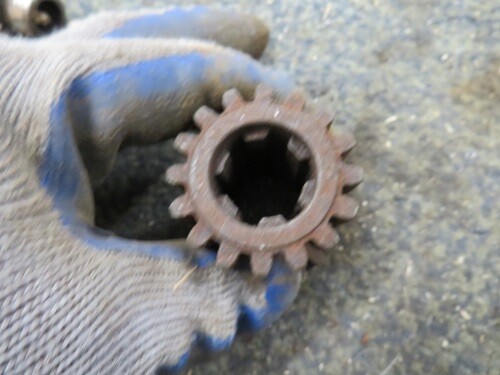 bsa m20 gearbox cog double