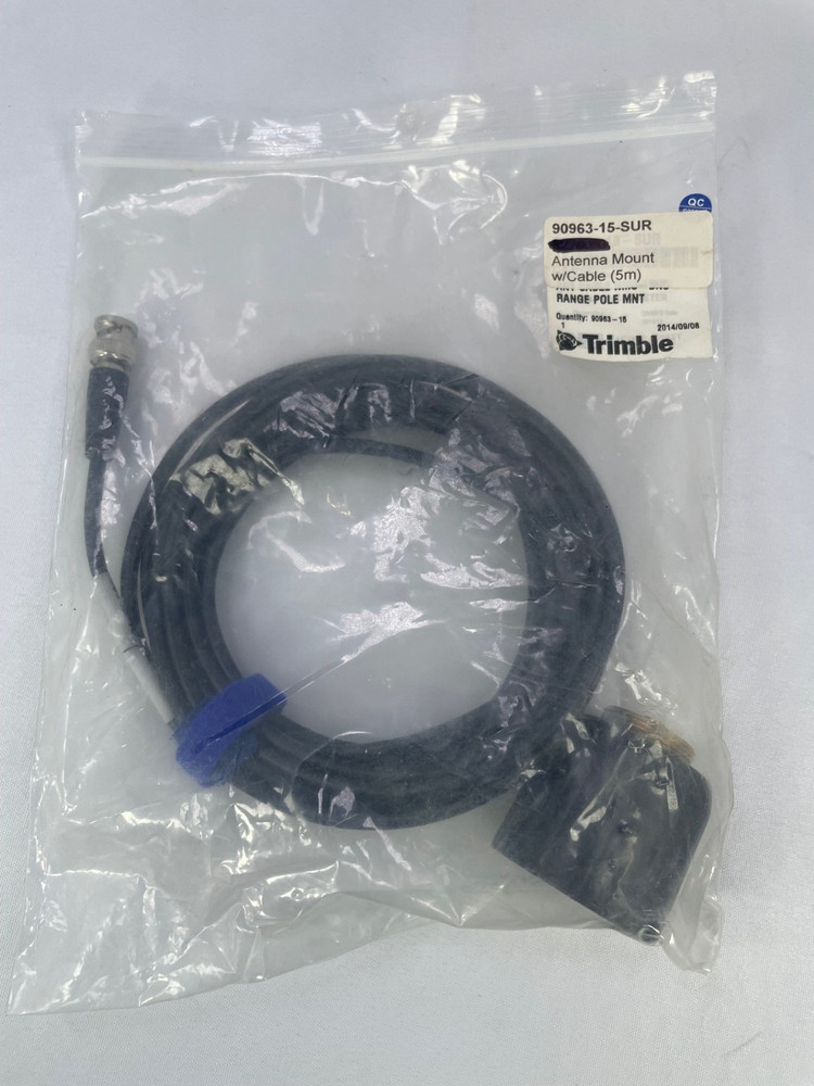 Trimble Antenna Cable NMO-BNC Range Pole Mount - Overmold - 15 ft