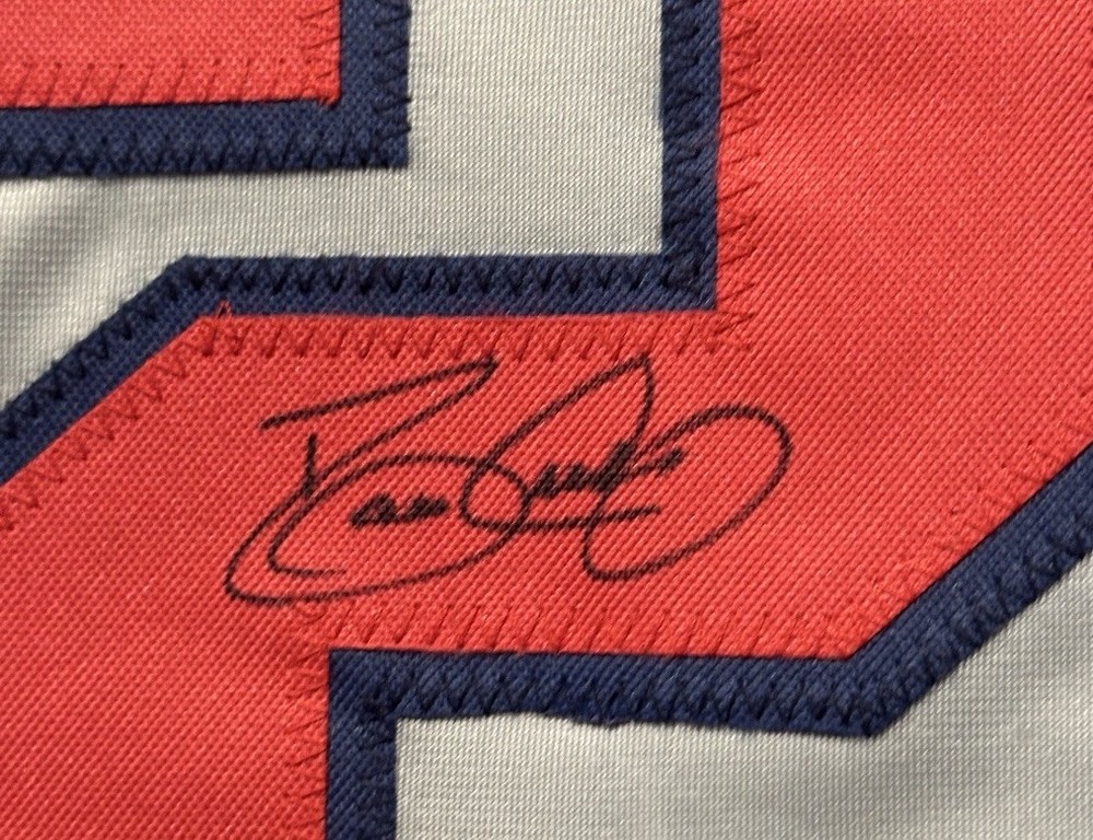 David Justice Signed Atlanta Braves Custom Jersey JSA