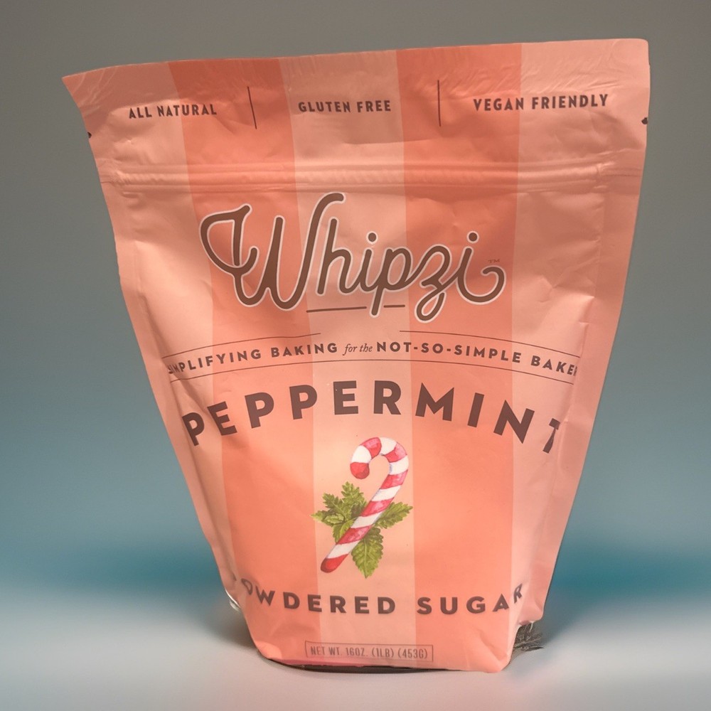 WHIPZI Peppermint  POWDERED SUGAR 16oz