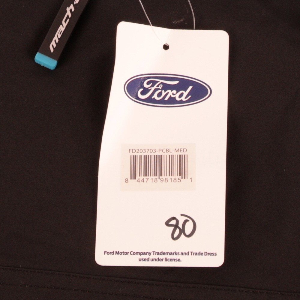 Ford Mustang Mach-E Blue Quarter Zip Jacket Medium