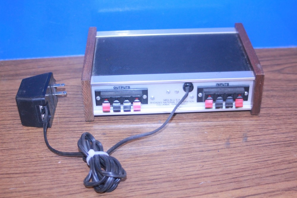 Rhoades Model Ta 1001 Omni Plexer Rear Channel Decoder/Amplifie R