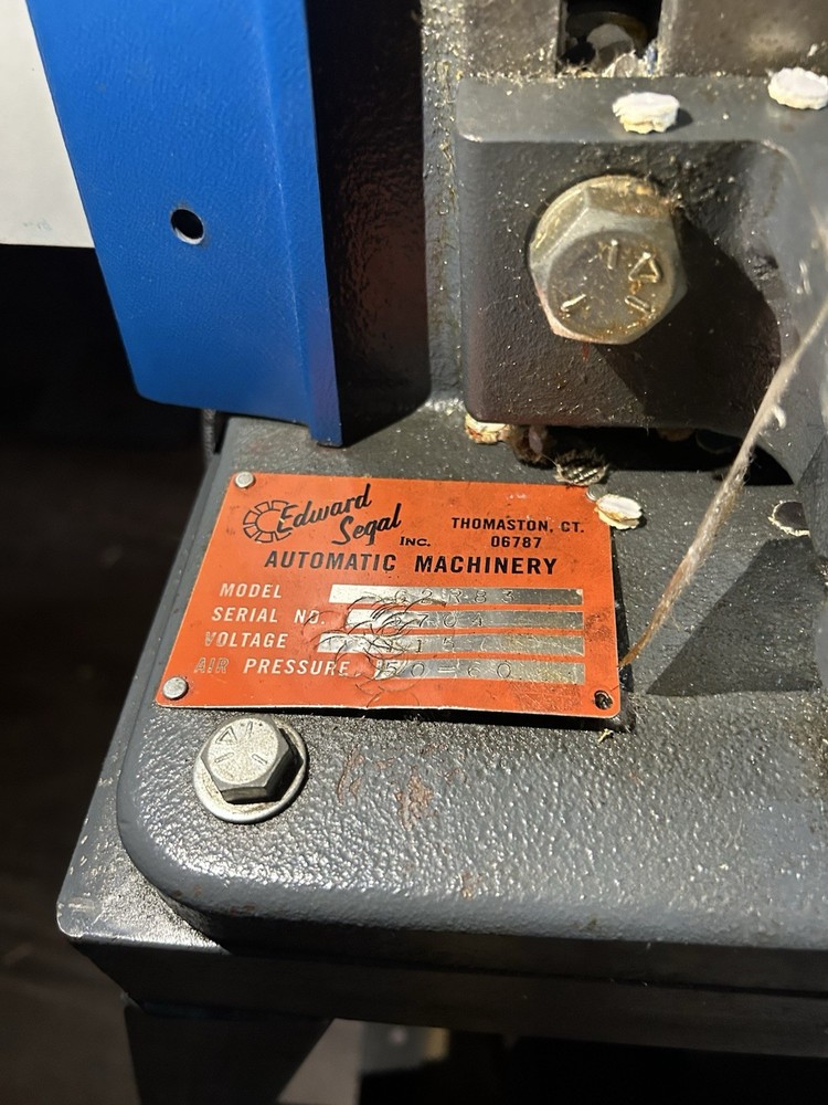 Edward Segal - Automatic Grommet Machine Model G2R83