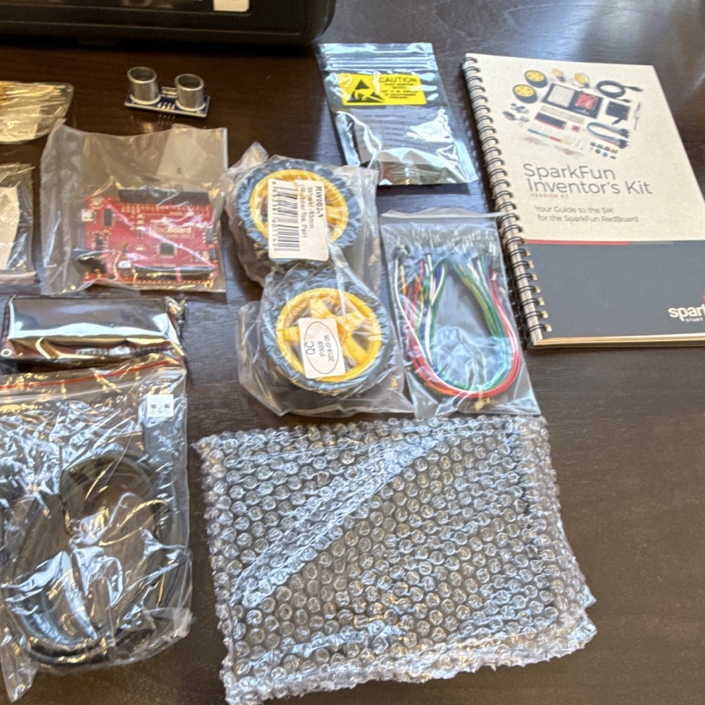SparkFun Inventor's Kit Version 4.1 KIT15267 RedBoard, Full Set, Technology Kit