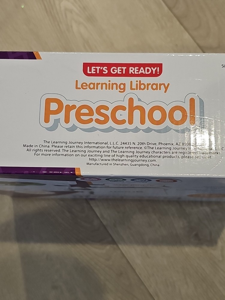 The Learning Library Preschool Learning Set STEM Education Kindergarten Unopened
