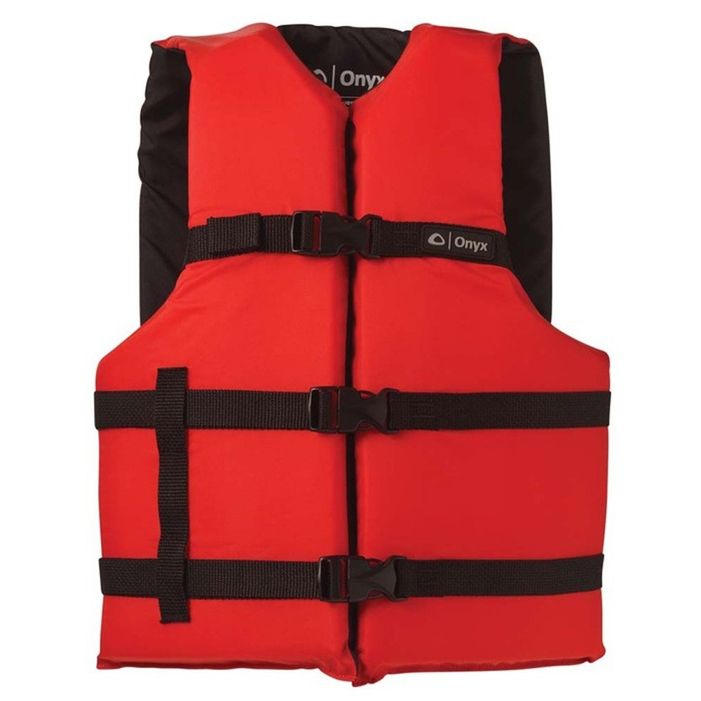 Onyx General Purpose Vest Red Black Oversize